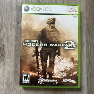 Call of Duty: Modern Warfare 2 MW2 Microsoft Xbox 360 CIB Complete Tested Works
